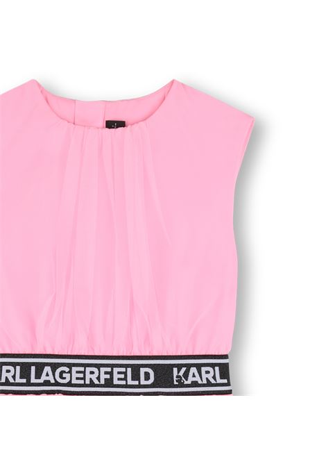 Abito con logo KARL LAGERFELD KIDS | Z31147462